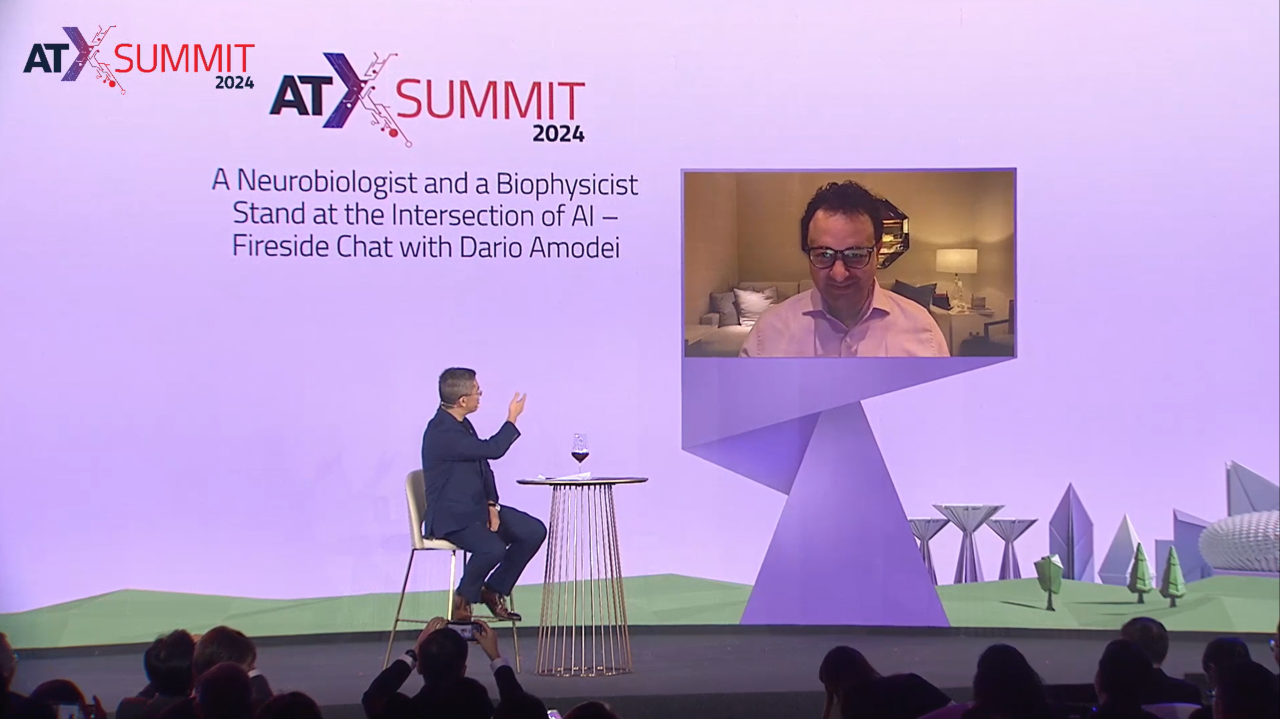 My takeaways on Dario Amodei’s Fireside chat at ATxSummit Singapore 2024